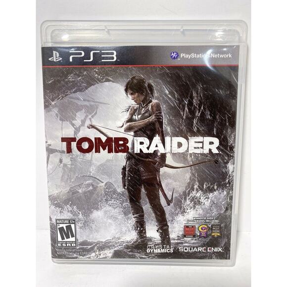Tomb Raider (Sony PlayStation 3, 2013) TESTED & Works CIB With Case & Manual - Picture 1 of 5